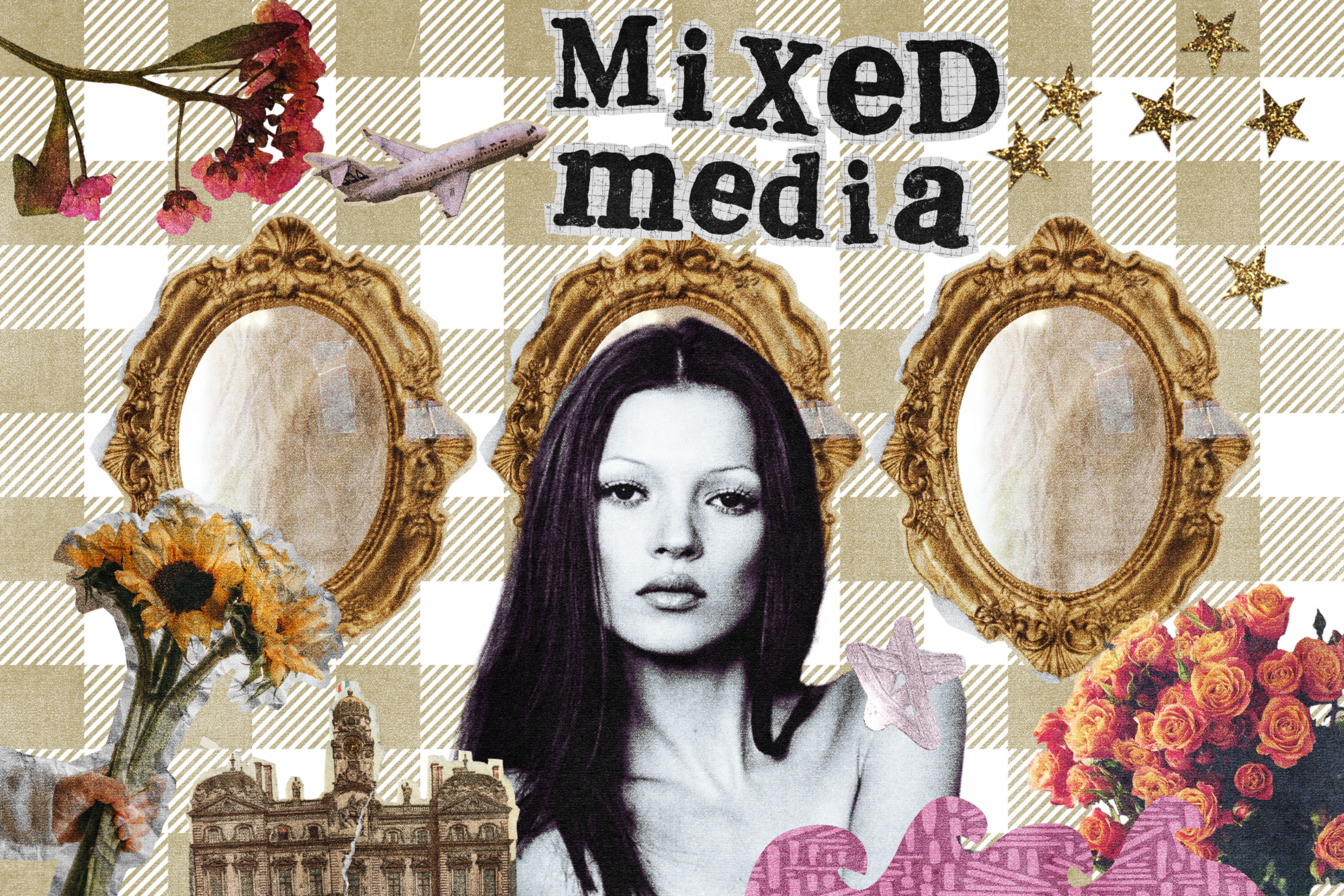 Mixed collages